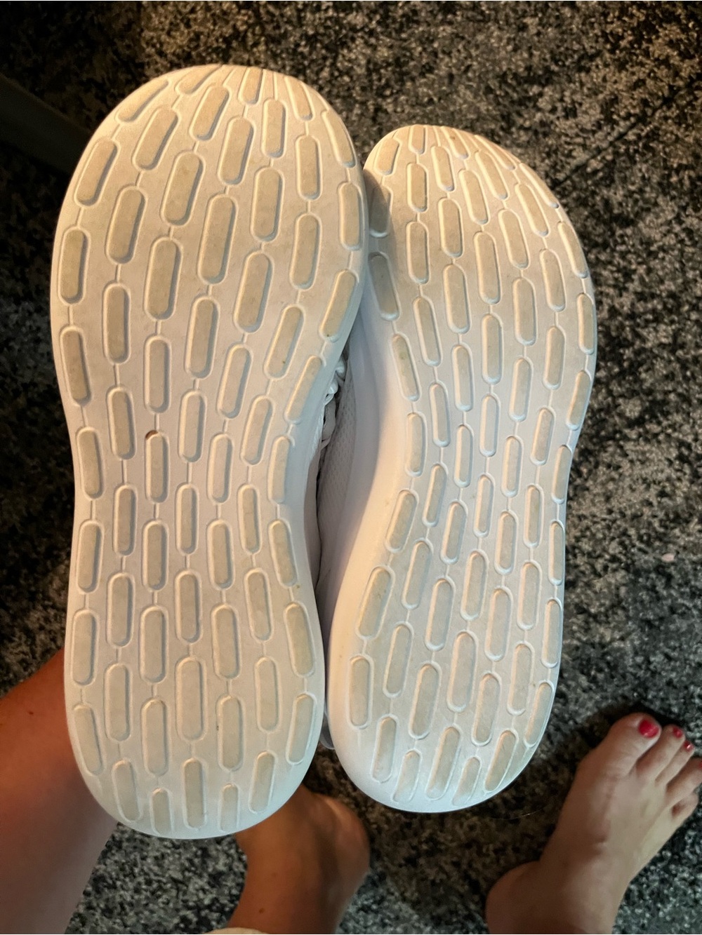 Kids White Athletic Shoes - Lightweight Comfort